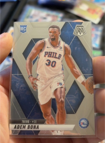 2024-25 Panini Mosaic #210 Adem Bona — front