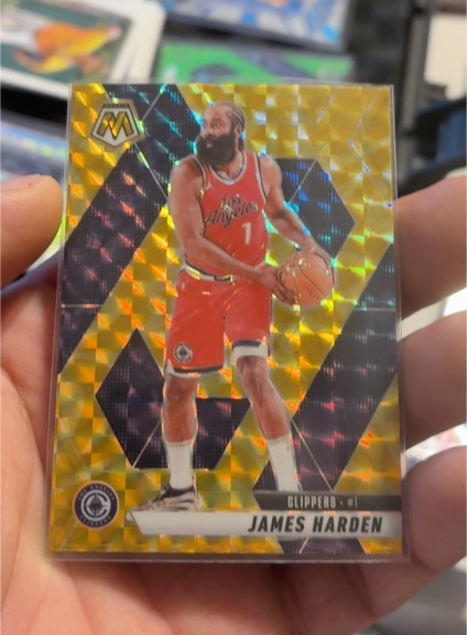2024-25 Panini Mosaic #42 James Harden — front
