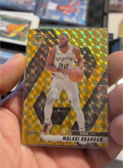 2024-25 Panini Mosaic #22 Malaki Branham — front