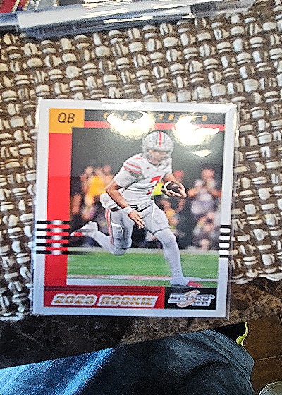 2023 Panini Score #2 C.J. Stroud 2003 Throwback Rookie — front