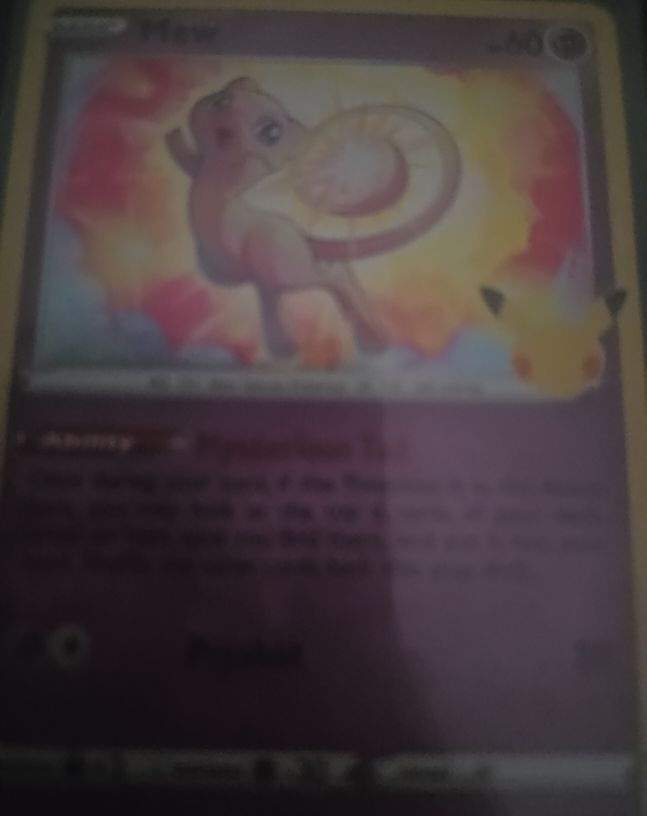 2021 Pokémon Celebrations #011 Mew — front