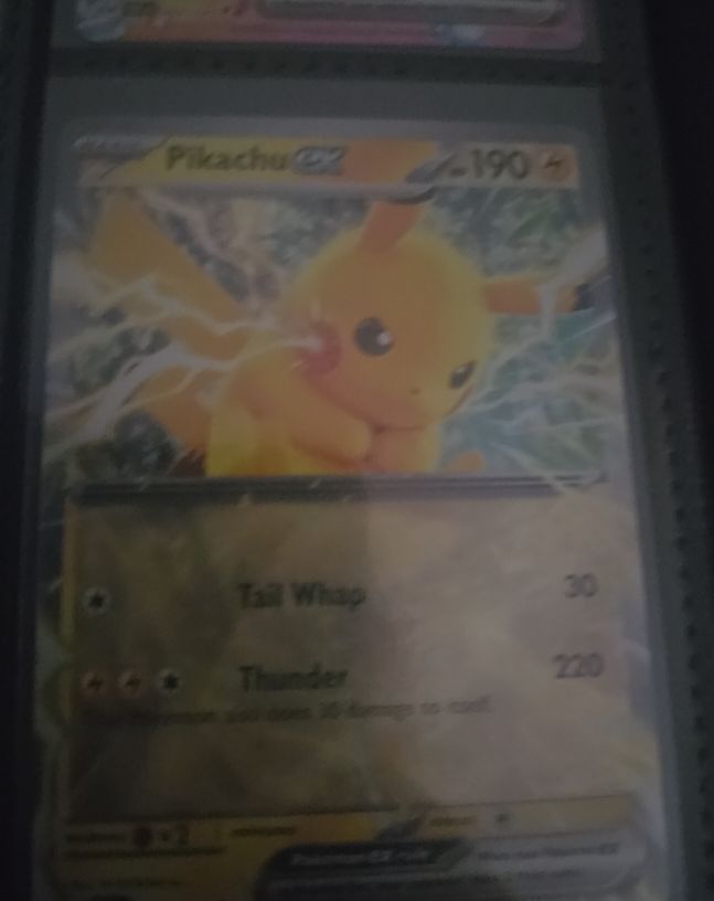 2020 Pokémon TCG SV: Prismatic Evolutions #028 Pikachu EX — front