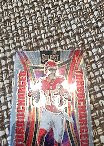 2024 Panini Select Turbocharged #1 Patrick Mahomes II — front