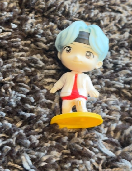 2025 McDonald's Tiny Tan BTS #10 Suga Happy Meal Toy Encore Edition — front
