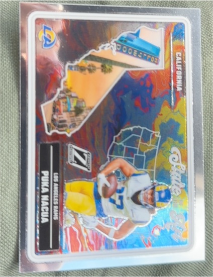2024 Panini Zenith #17 Puka Nacua State of the Art — front