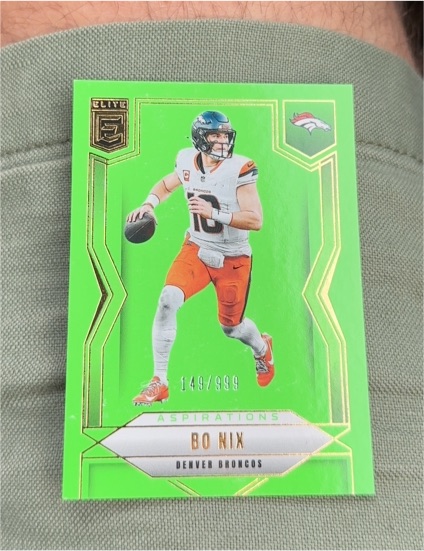 2025 Panini Donruss Elite #43 Bo Nix — front