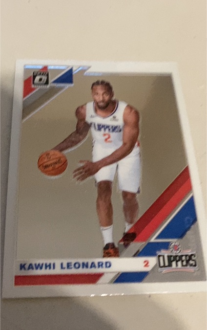 2019-20 Donruss Optic #30 Kawhi Leonard Los Angeles Clippers — front