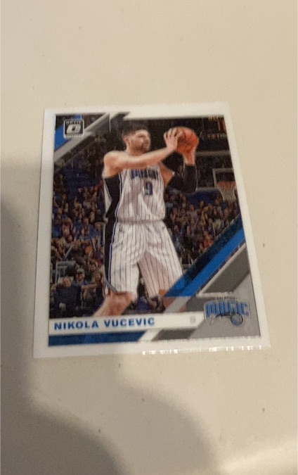 2019-20 Donruss Optic #35 Nikola Vucevic — front
