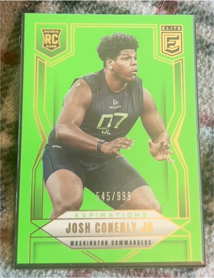 2025 Panini Donruss Elite #183 Josh Conerly Jr. — front