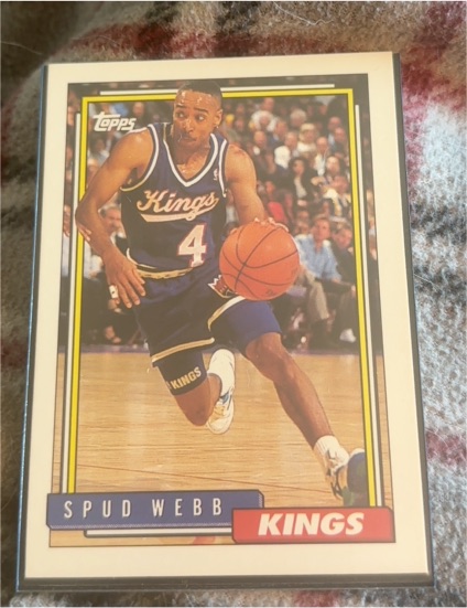 1992-93 Topps #63 Spud Webb — front