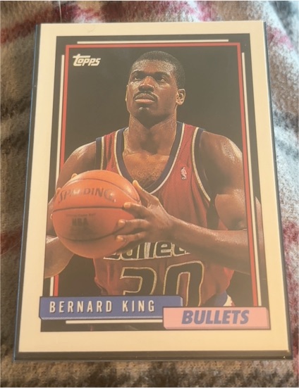 1992-93 Topps #11 Bernard King — front