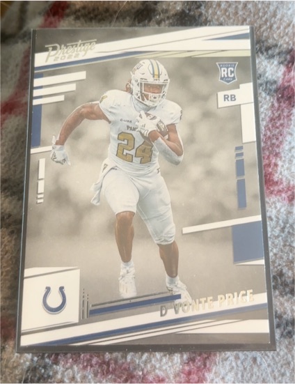 2022 Panini Prestige #344 D'Vonte Price — front