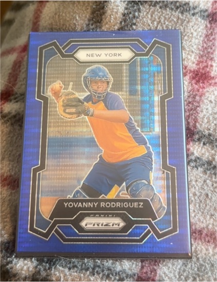 2024 Panini Prizm #9 Yovanny Rodriguez — front