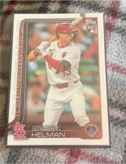 2025 Topps Series 2 #418 Michael Helman — front