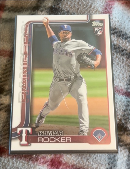 2025 Topps Series 2 #OTB2-22 Kumar Rocker — front
