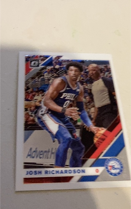 2019-20 Donruss Optic #65 Josh Richardson — front