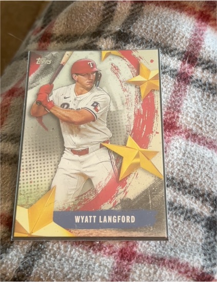 2025 Topps Series 2 #SMLB-55 Wyatt Langford — front