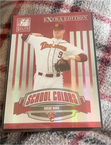 2008 Donruss Elite Extra Edition #SC-43 Lucas Duda — front