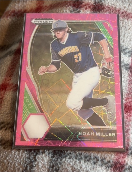 2021 Panini Prizm Draft Picks #PDP36 Noah Miller — front