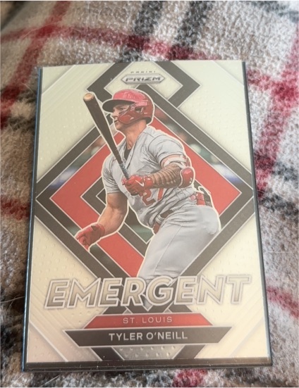2022 Panini Prizm Emergent #E-10 Tyler O'Neill — front