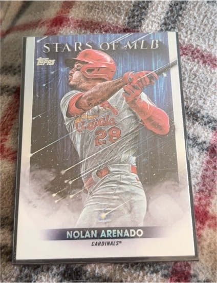2022 Topps Stars of MLB #SMLB-25 Nolan Arenado — front