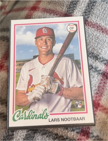 2022 Topps Archives - 1978 Topps Design #156 Lars Nootbaar — front