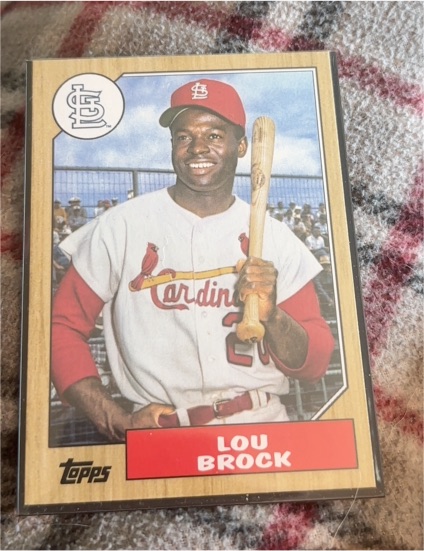 2022 Topps Archives #204 Lou Brock — front