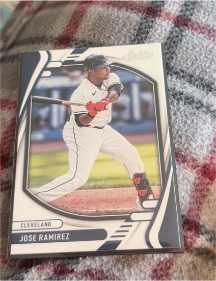 2022 Panini Absolute #19 Jose Ramirez — front