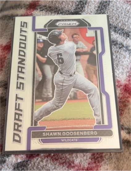 2021 Panini Prizm Draft Picks Draft Standouts #DS-SG Shawn Goosenberg — front
