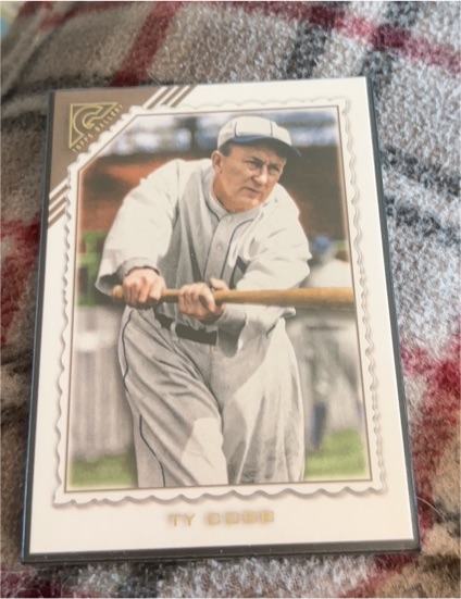 2022 Topps Gallery #163 Ty Cobb — front