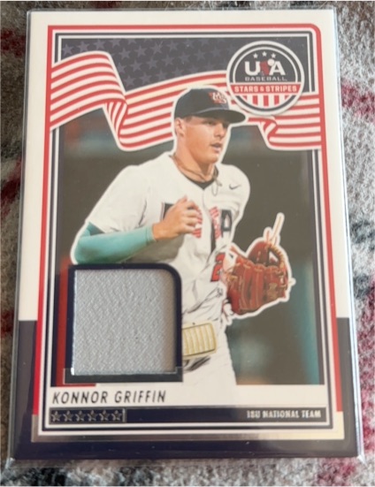 2025 Panini USA Baseball Stars & Stripes Konnor Griffin — front