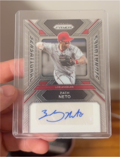 2024 Panini Prizm Sensational Signatures #SS-ZN Zach Neto — front