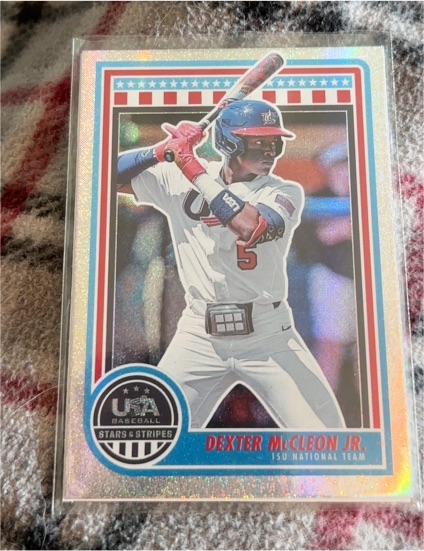2025 Panini Stars and Stripes #93 Dexter McCleon Jr. — front
