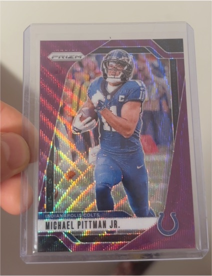 2024 Panini Prizm #123 Michael Pittman Jr. — front