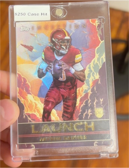 2024 Topps Inception #L-1 Sam LaPorta Launch Case Hit SSP — front