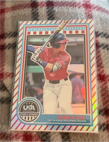 2025 Panini USA Stars & Stripes #138 Damian Rivas — front