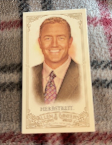 2012 Topps Allen & Ginter #36 Kirk Herbstreit — front