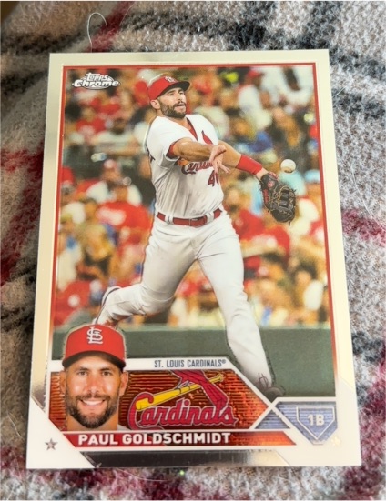 2023 Topps Chrome #220 Paul Goldschmidt — front