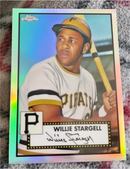 2021 Topps Chrome Platinum Anniversary #672 Willie Stargell — front