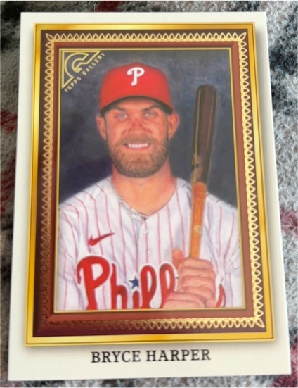 2022 Topps Gallery #PG-4 Bryce Harper — front