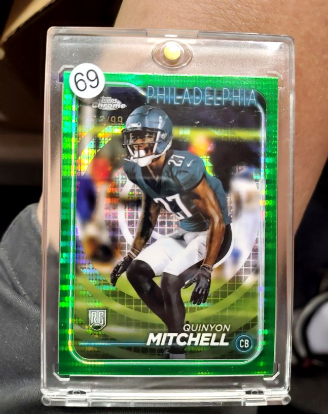 2024 Topps Chrome #229 Quinyon Mitchell — front