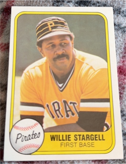 1981 Fleer #363 Willie Stargell — front