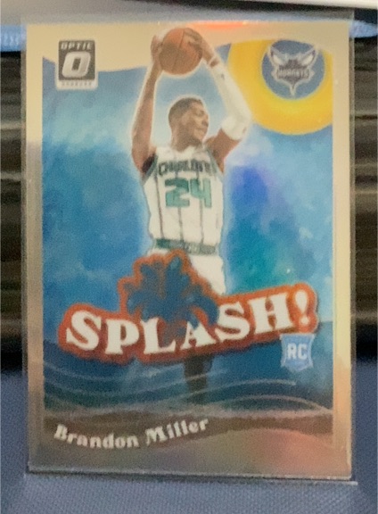 2023-24 Panini Donruss Optic #11 Brandon Miller Splash Rookie — front