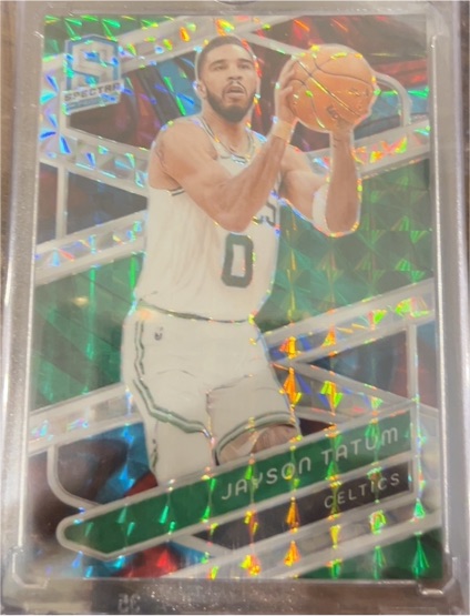 2023 Panini Spectra #21 Jayson Tatum — front