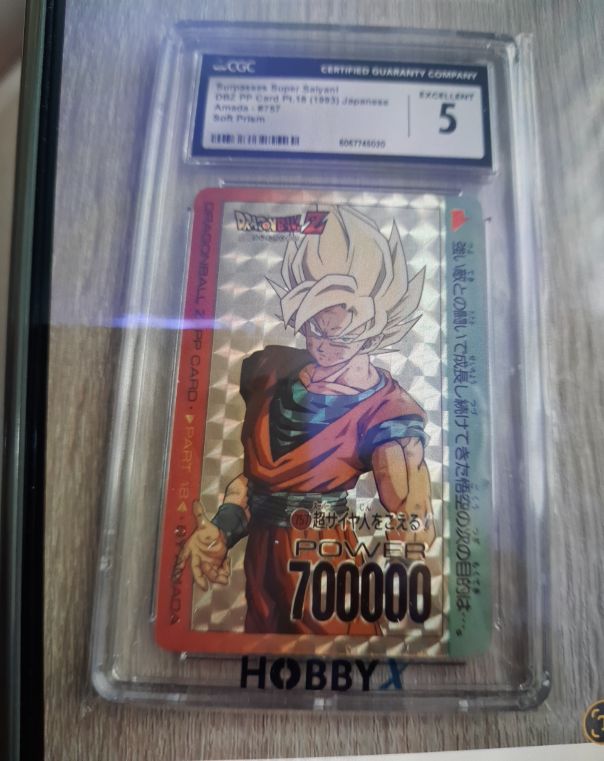 1992 Amada Dragon Ball Z PP Card 757 Son Goku — front