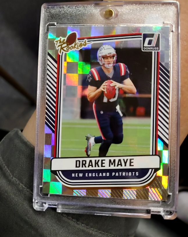 2024 Panini Donruss - The Rookies #TR-39 Drake Maye — front