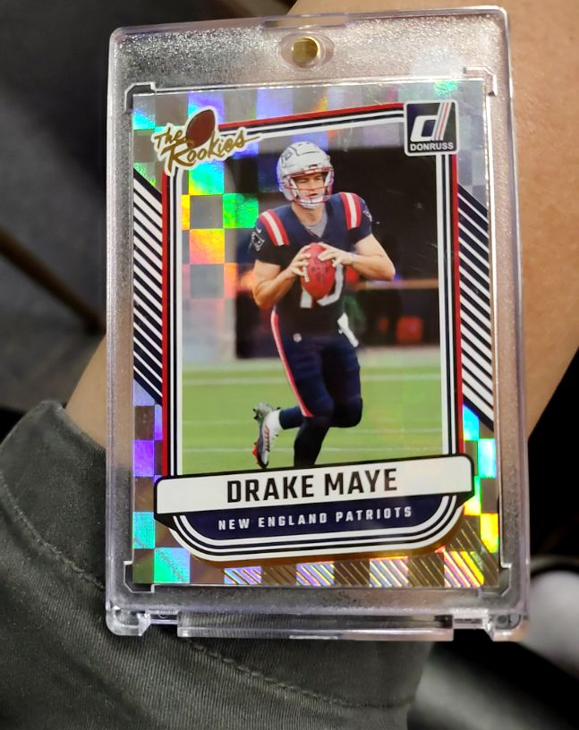 2024 Panini Donruss The Rookies #TR-39 Drake Maye — front