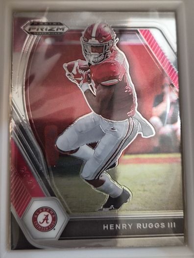 2021 Panini Prizm Draft Picks Collegiate #71 Henry Ruggs III — front