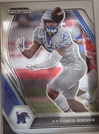 2021 Panini Prizm Draft Picks Collegiate #79 Antonio Gibson — front