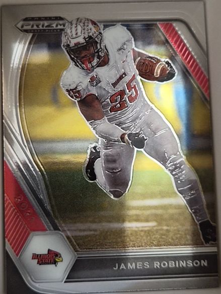 2021 Panini Prizm Draft Picks #86 James Robinson — front